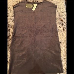 NWT Wilfred Free Nori Vegan Suede Dress